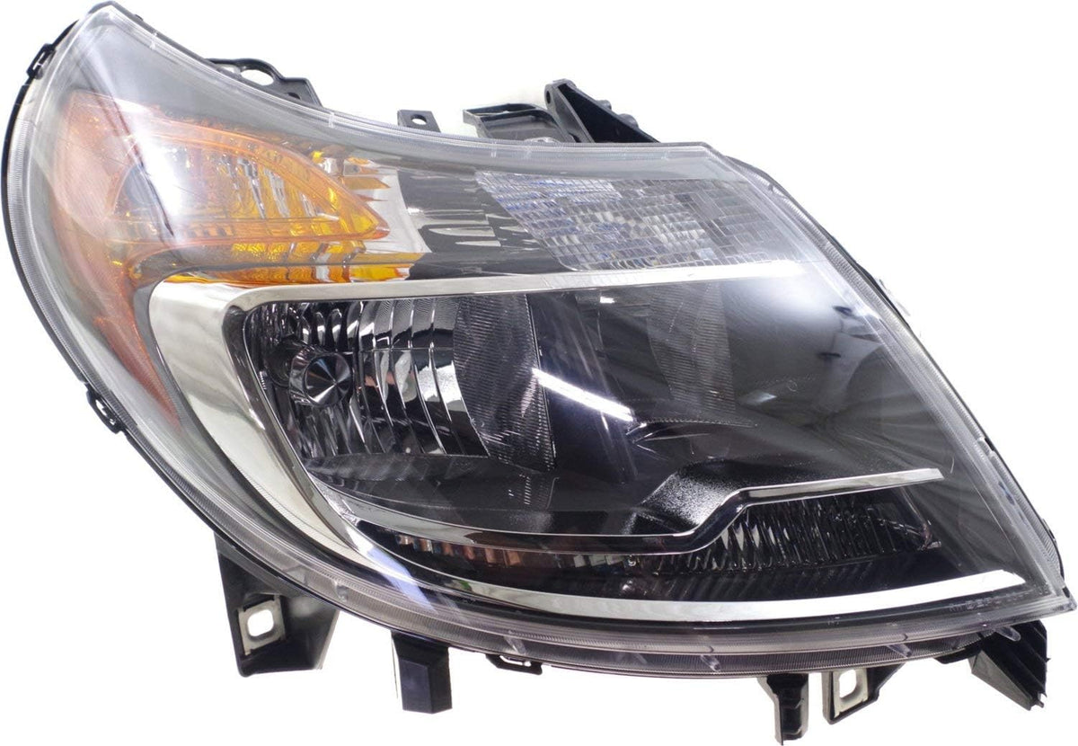 Headlight Set of 2 Clear Lens Halogen Composite V7277