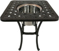 21 Square Cast Aluminum Cooler Table G5300