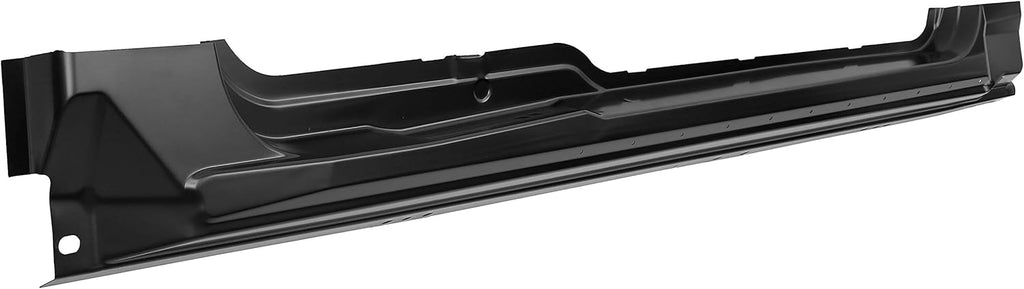 Black Rocker Panel Guard Pair for Ford F150 Extended Cab Y751