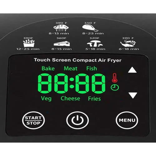 3.5-Quart Digital Air Fryer Black S152
