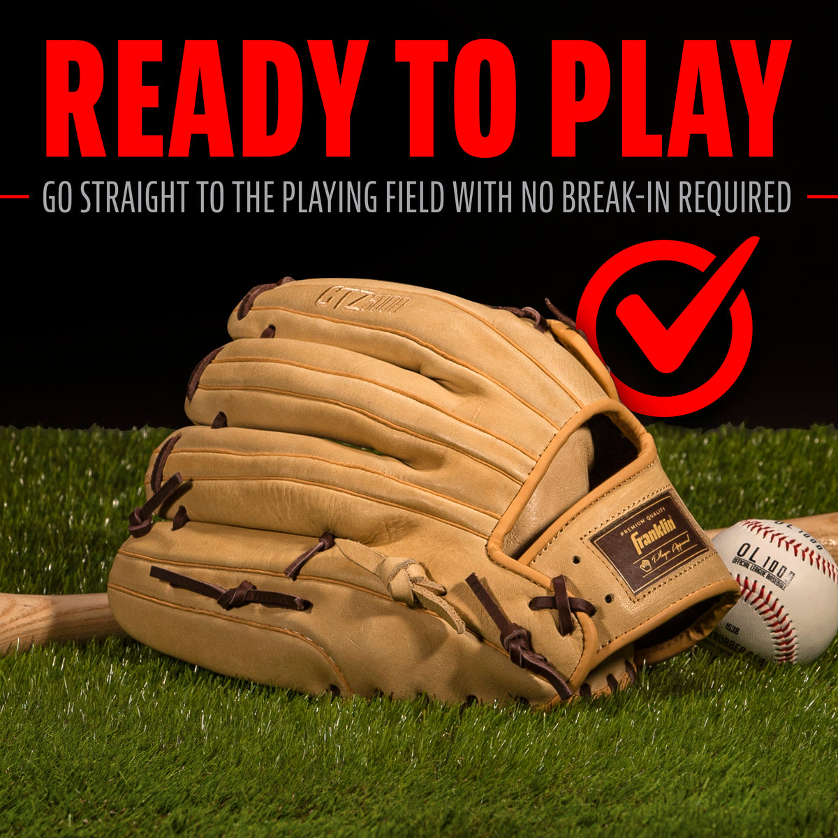 12.75" Leather Baseball Fielding Glove A972484