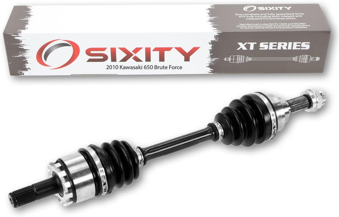 Front Left Axles for Kawasaki 650 Brute Force 4X4, Pack of 2 B998