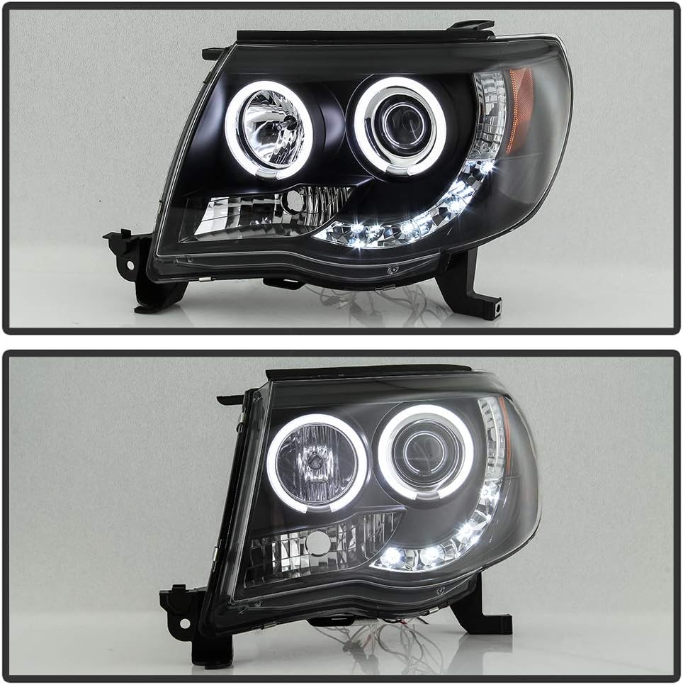 Black Housing Projector Headlights Headlamps X742