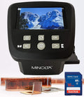 Film & Slide Scanner with 5 Screen, 22MP JPEG, 16GB SD Card (Black) O633178