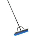 24x22 Push Broom with Plastic Block and Steel Handle, Pkg Qty 4 F906473
