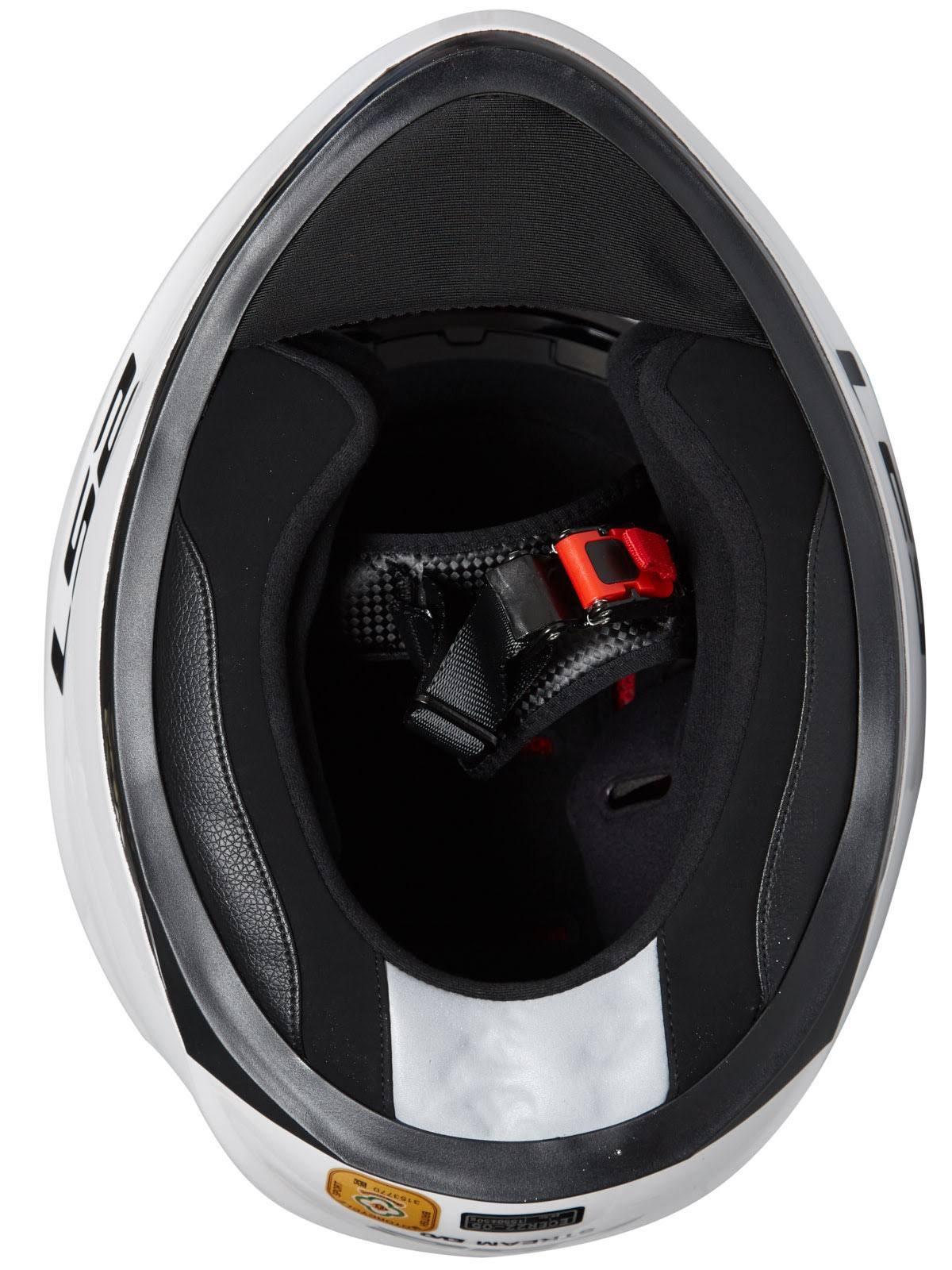 Solid White Motorcycle Helmet M16523