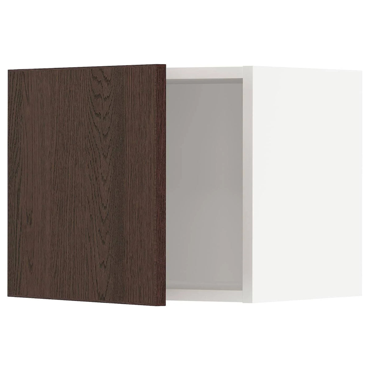 White Sinarp Brown Wall Cabinet D108998