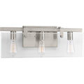 Three-Light Bath, Brushed Nickel J1565