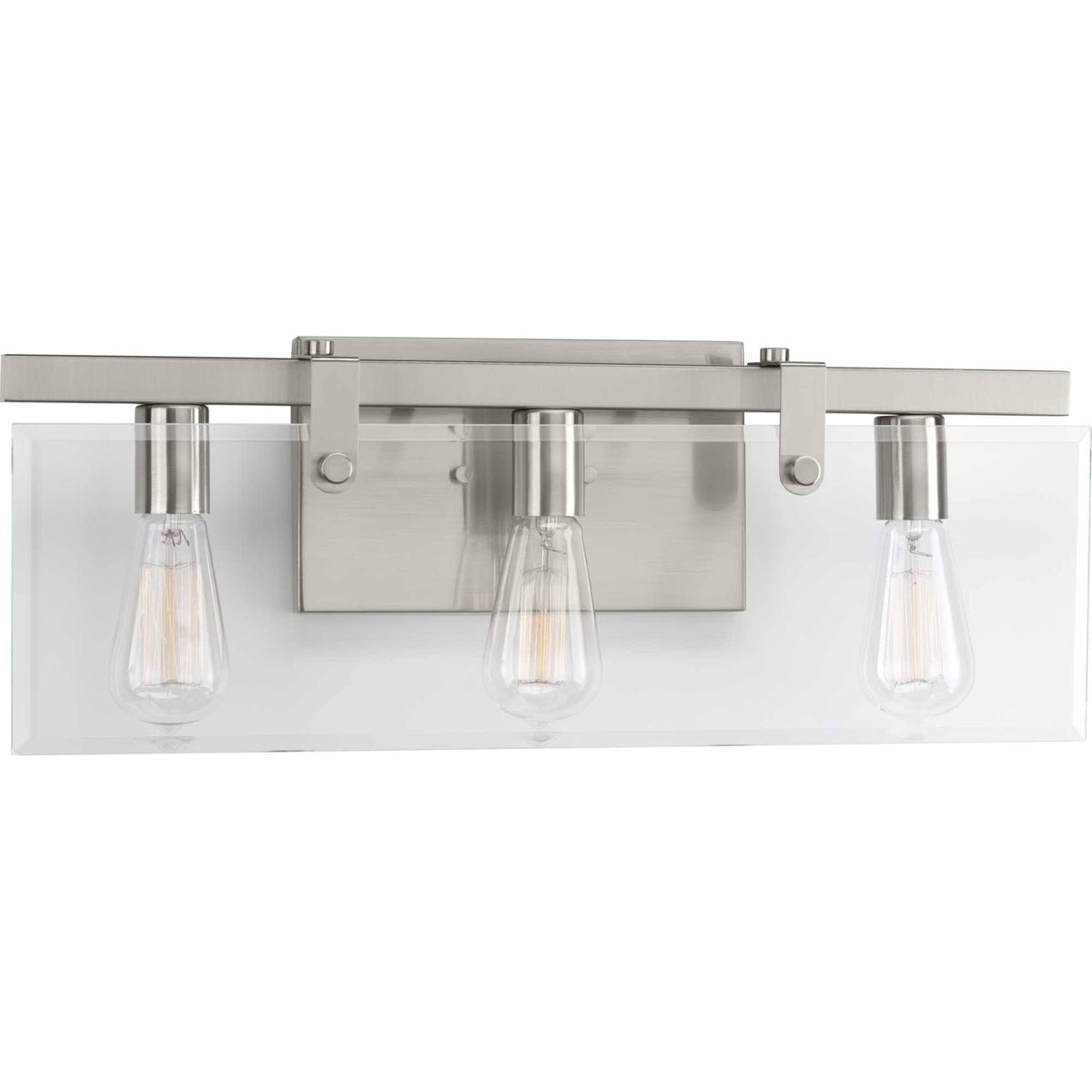 Three-Light Bath, Brushed Nickel J1565