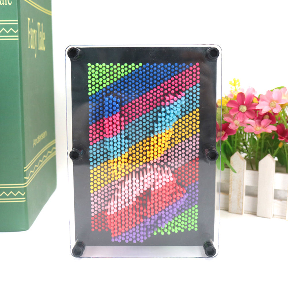Plastic 3D Pin Art Handprint Toy W80042