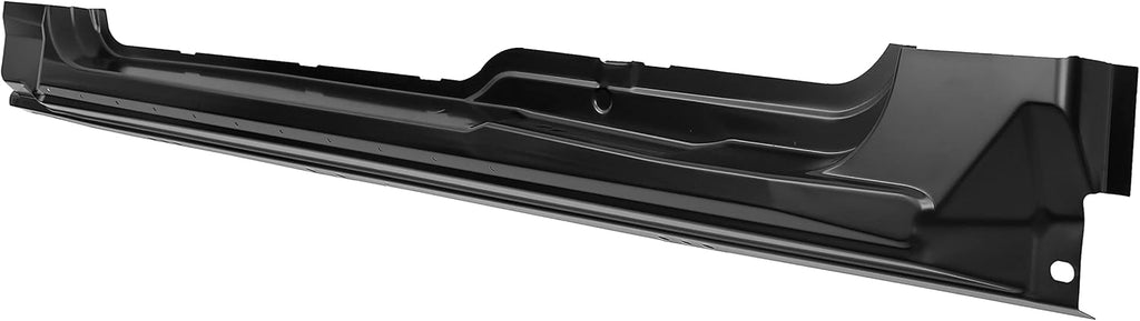 Black Rocker Panel Guard Pair for Ford F150 Extended Cab Y751