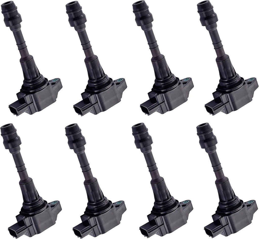 Set of 8 Ignition Coil Pack Compatible with Nissan Infiniti Titan Pathfinder Armada NV2500 NV3500 QX56 4.0L 5.6L V213965