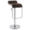 Brown Flat Bar Stool Chair X335266
