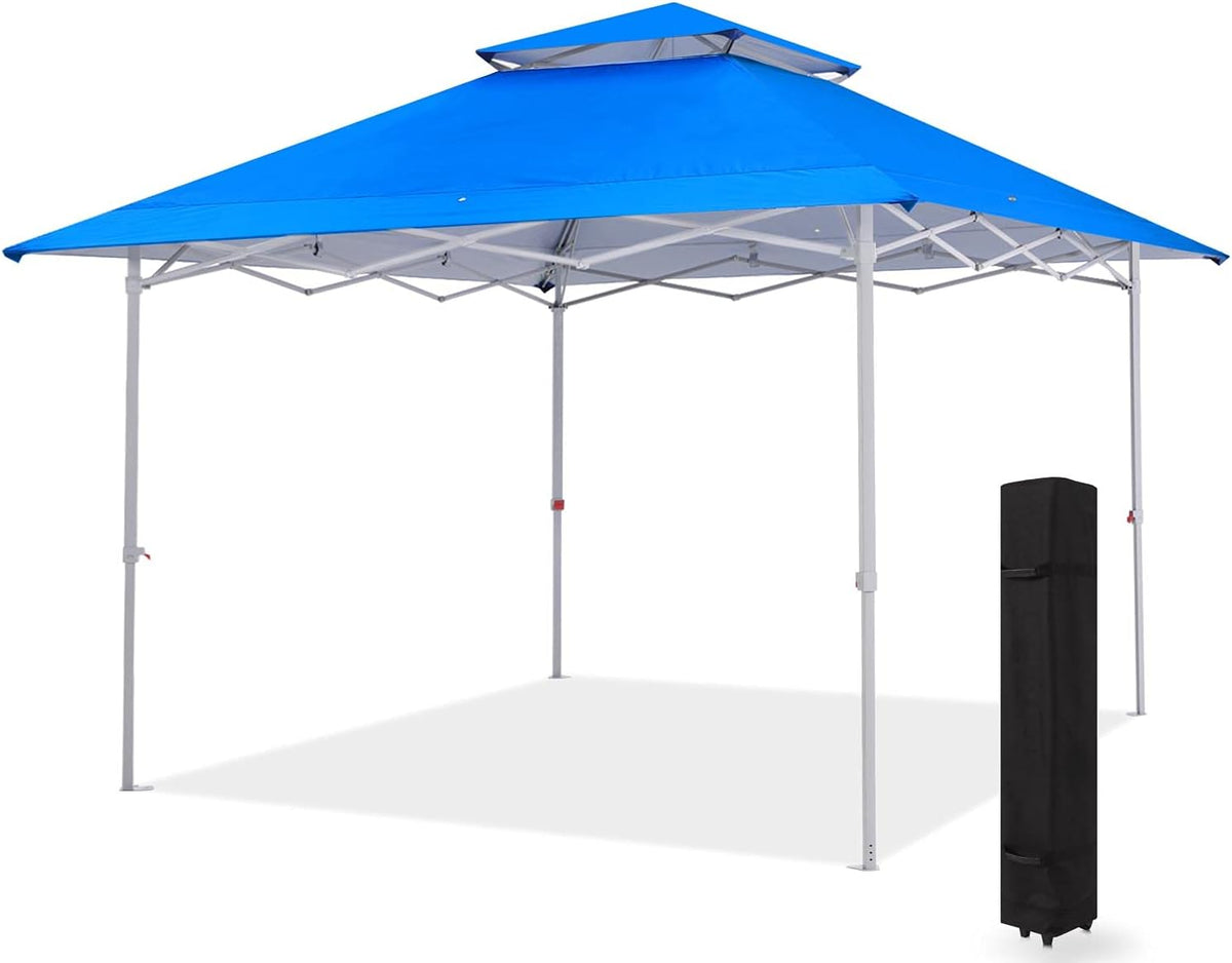 Pop-Up Canopy Tent 13x13 Instant Shelter with Wheeled Bag C879