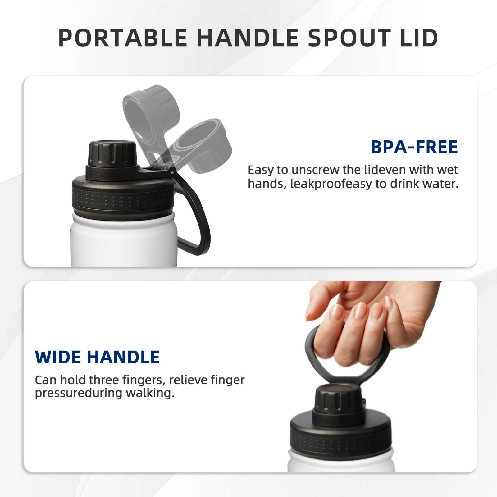 18OZ Stainless Steel Insulated Water Bottle U79919
