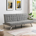 Grey Futon Sofa Bed Z7699