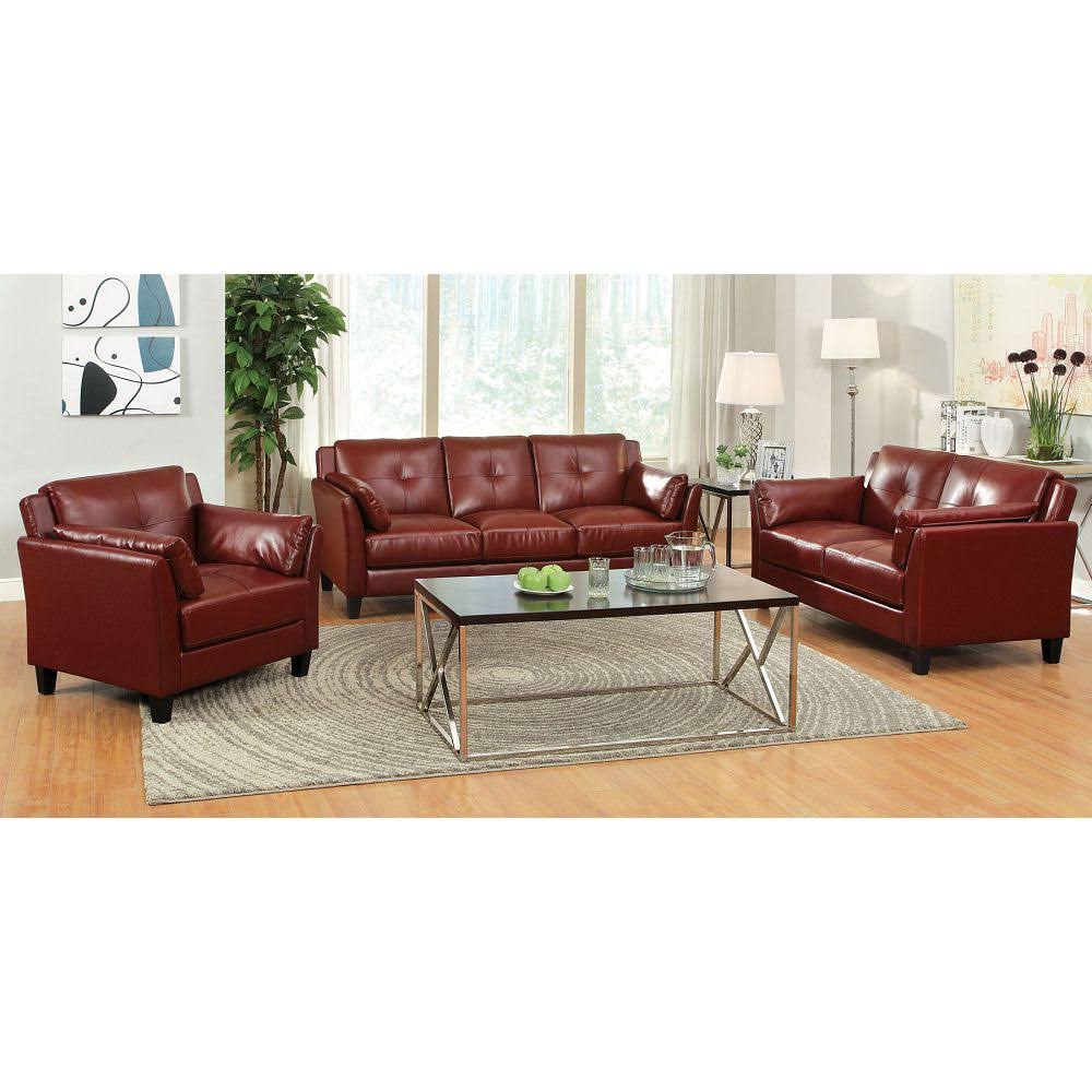 Red Loveseat K255