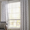 White 2-inch Cordless Faux Wood Horizontal Window Blinds V31497