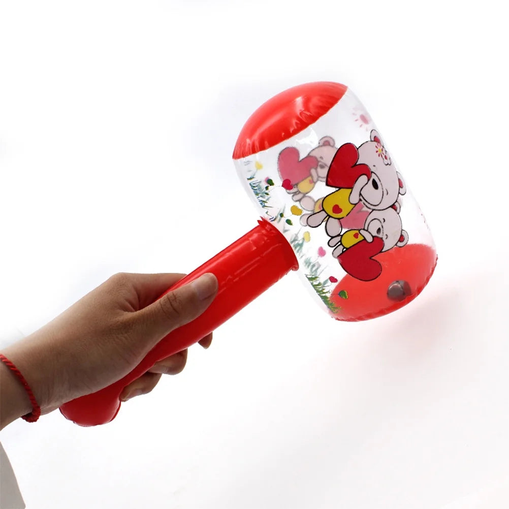 Inflatable Hammer Toy with Bell W8359
