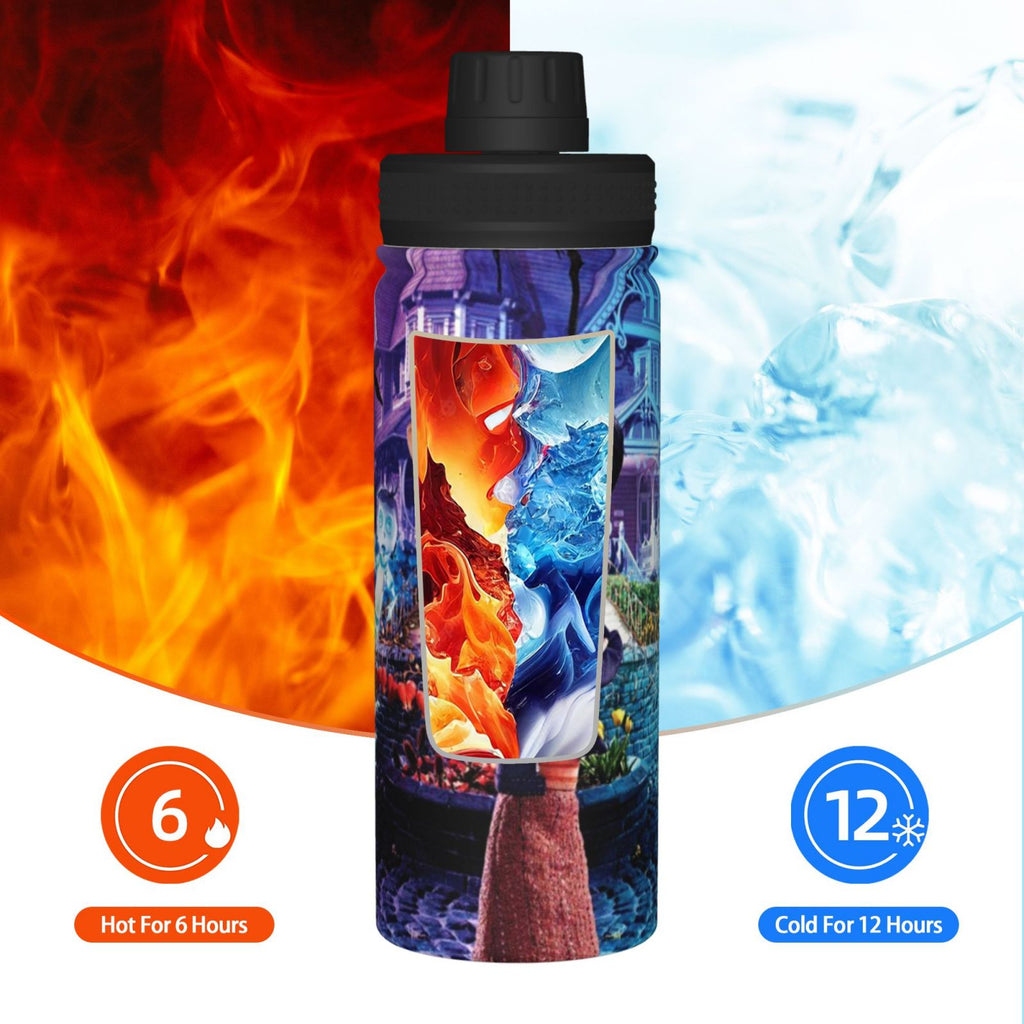 18OZ Stainless Steel Insulated Water Bottle U79919
