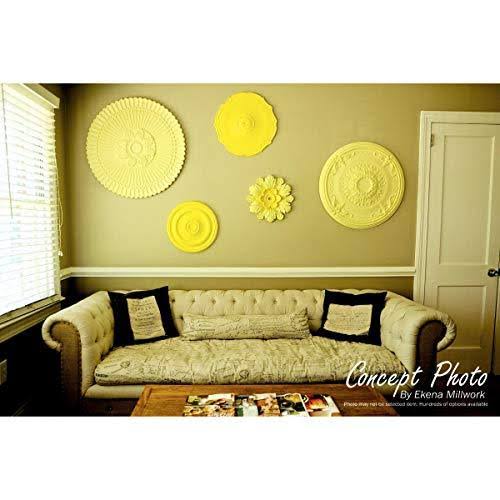 9x22OD x 4 1/8x22ID x 5/8x22P Ceiling Medallion, Hand-Painted Gobi Desert Crackle K160690