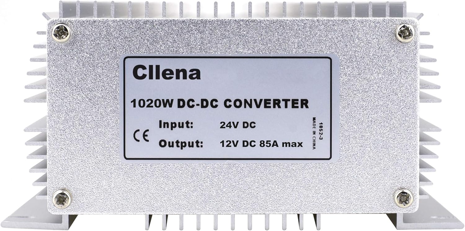 DC 24V Step Down to 12V 85A 1020W Waterproof Buck Converter Power Supply U7337