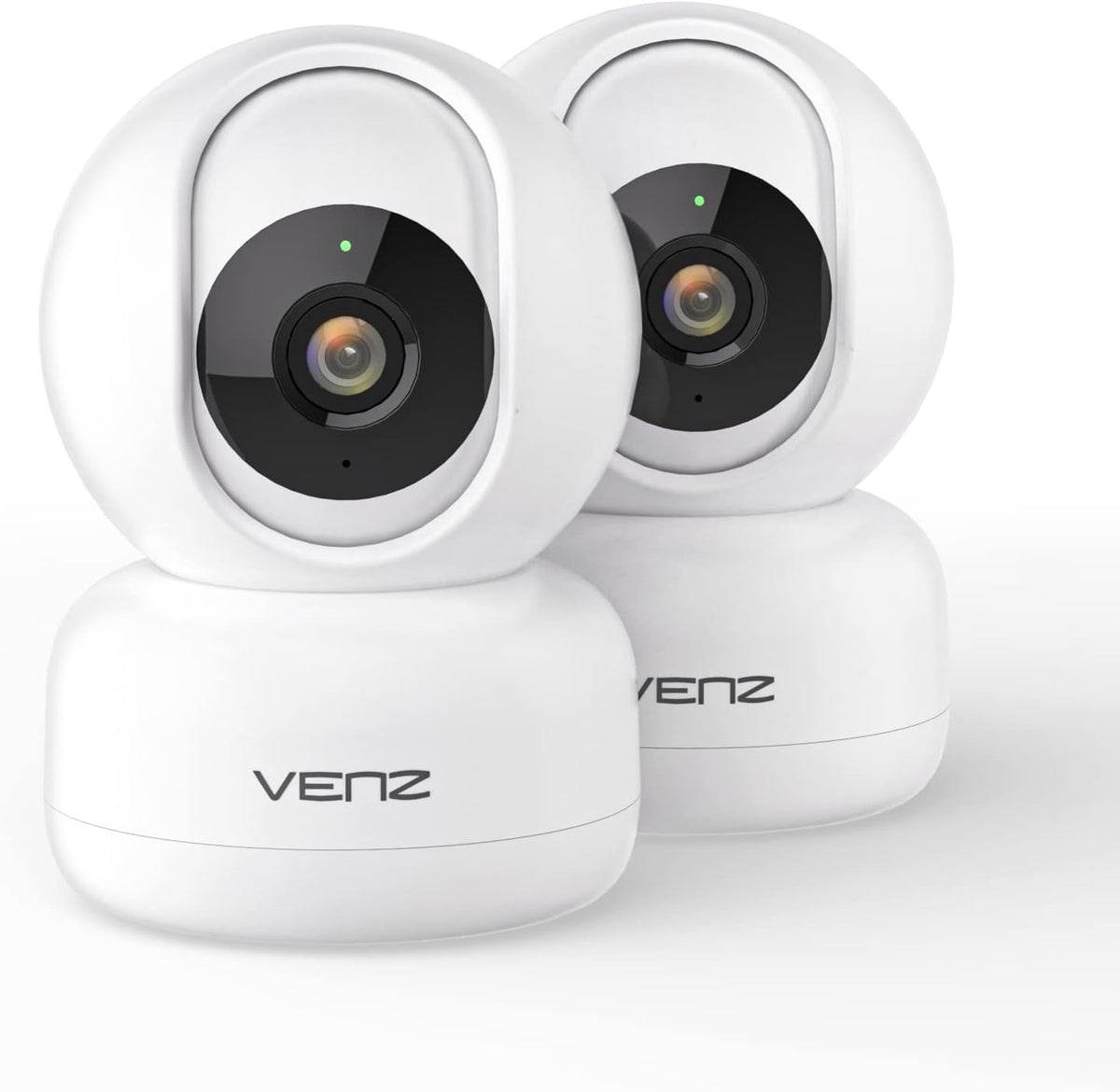 2 Pcs 1080P HD WiFi Indoor Security Camera with Night Vision C760