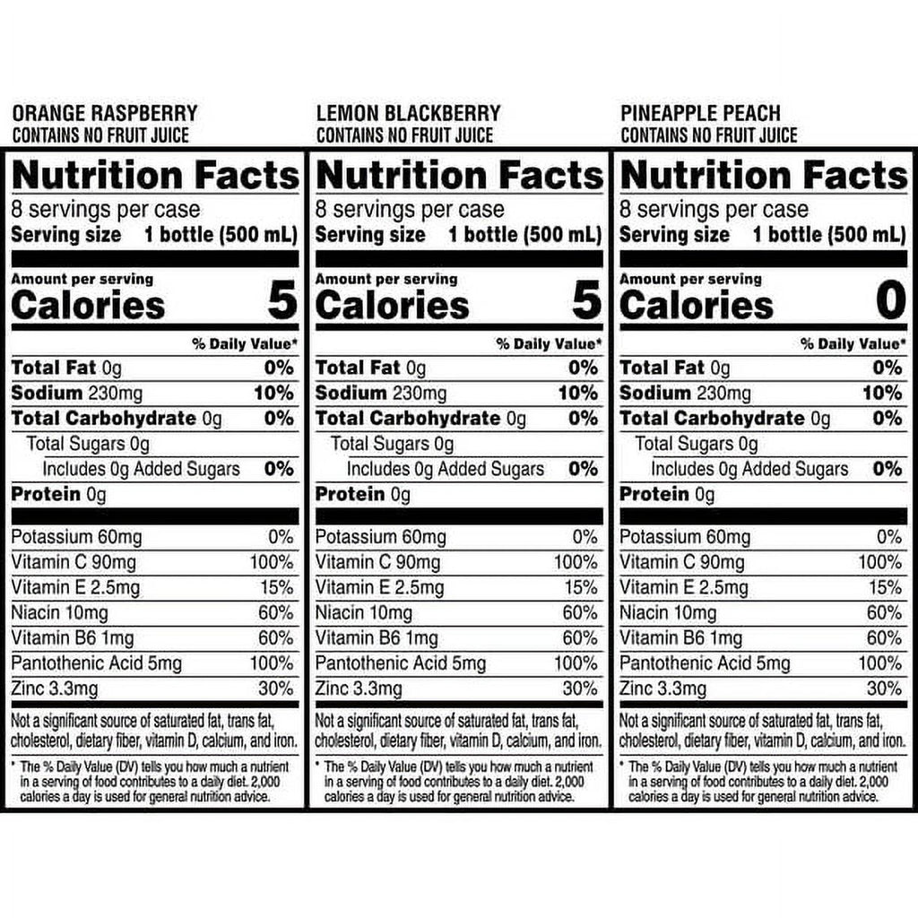 Immune Support Zero Sugar Variety Pack (16.9 fl. oz., 24 pk.) I48308