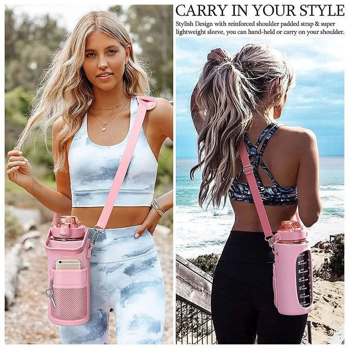 70 oz Tritan BPA-free Sports Bottle with Straw O992620
