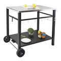 Outdoor Grill Dining Cart with Stainless Steel Table Top R400441