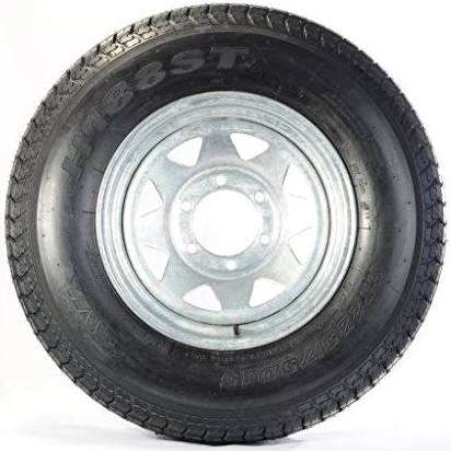 Galvanized Spoke Trailer Tire and Rim 15 6 Lug P702