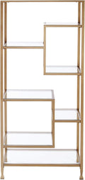 Gold Bookcase G557