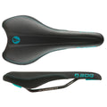 Turquoise Black Saddle with Ti-Alloy Rails D2000
