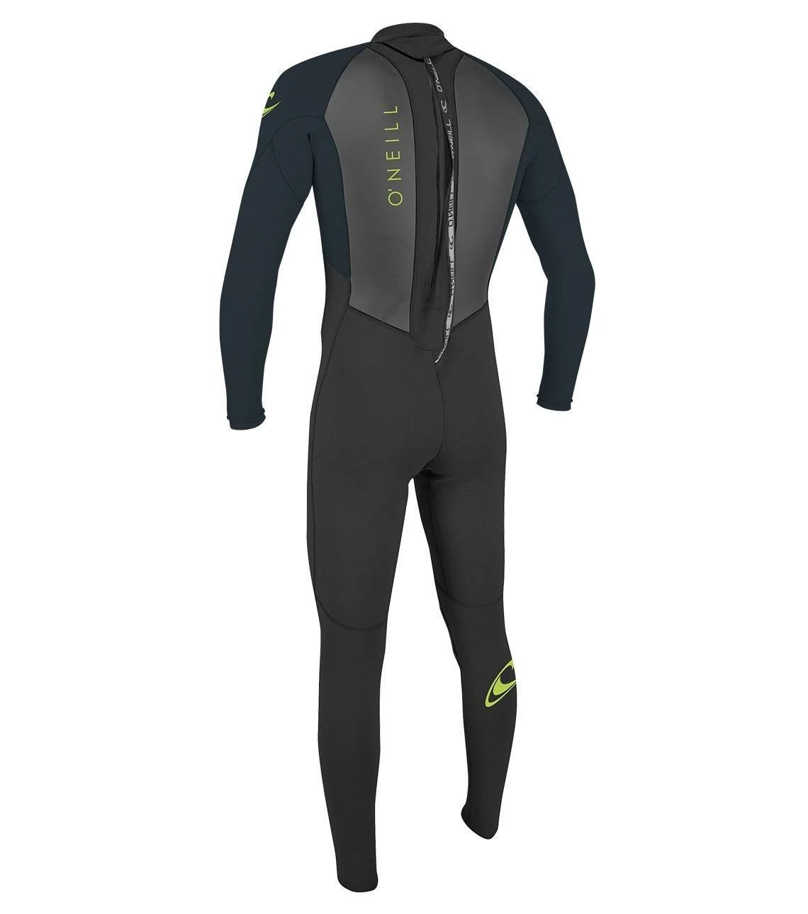Black 14 Back Zip Full Wetsuit E714