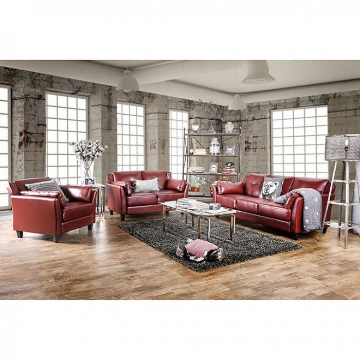 Red Loveseat K255