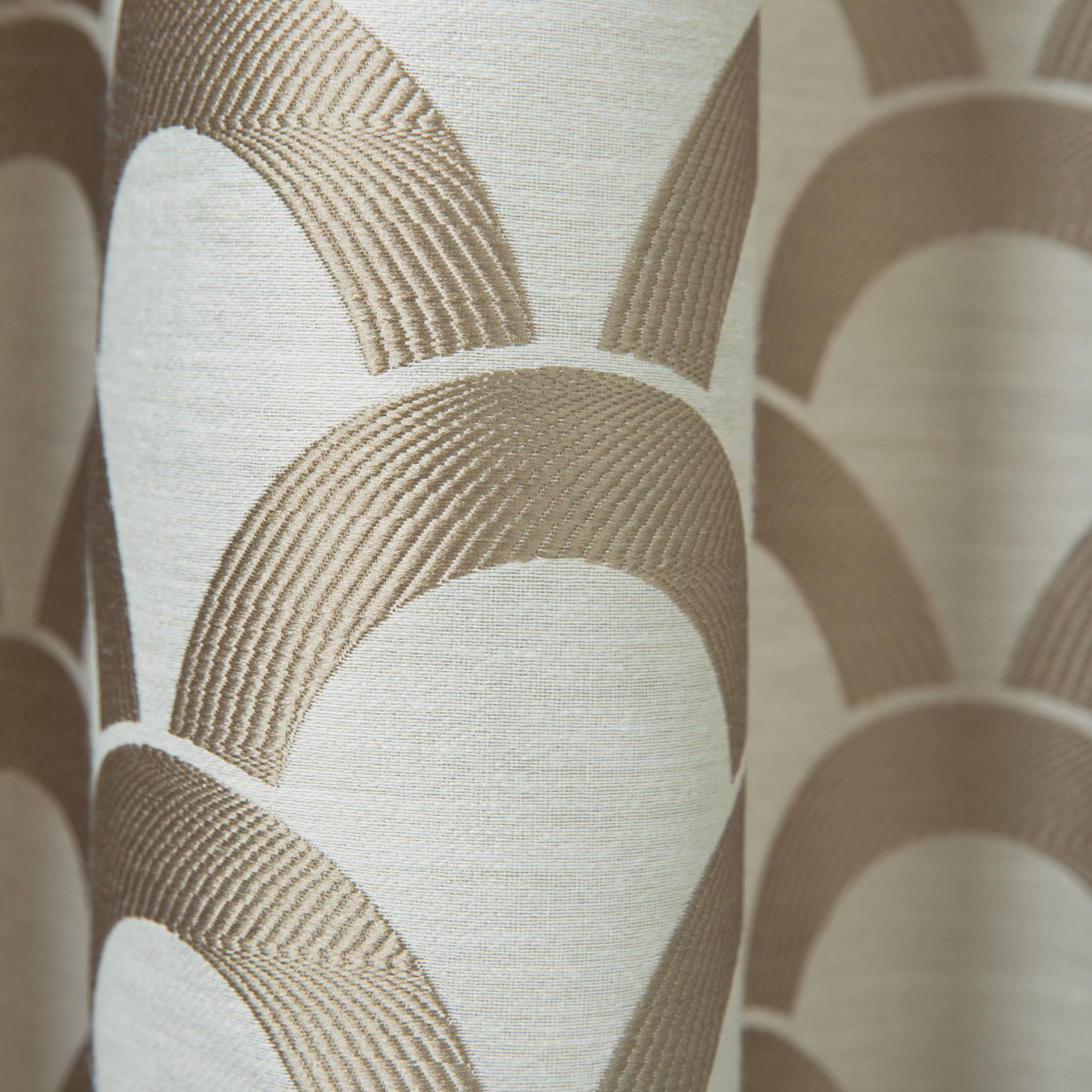 Beige/Taupe Jacquard Panel J153