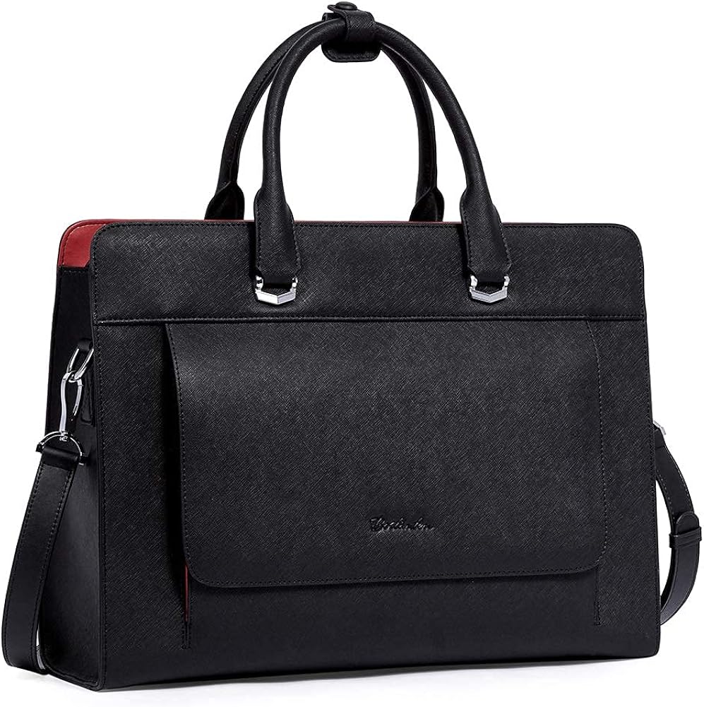 15.6 Inch Leather Laptop Messenger Bag U747