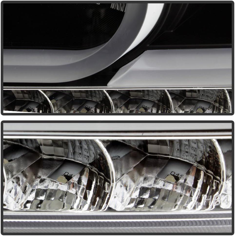 Black LED Projector Headlights for Dodge Journey X111965