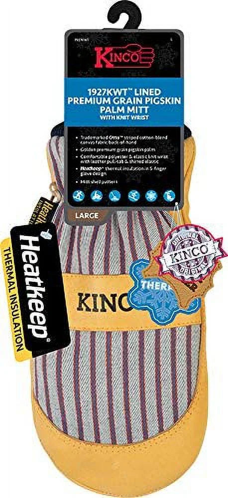 Leather Work and Ski Mitt with Heatkeep Insulation R42289