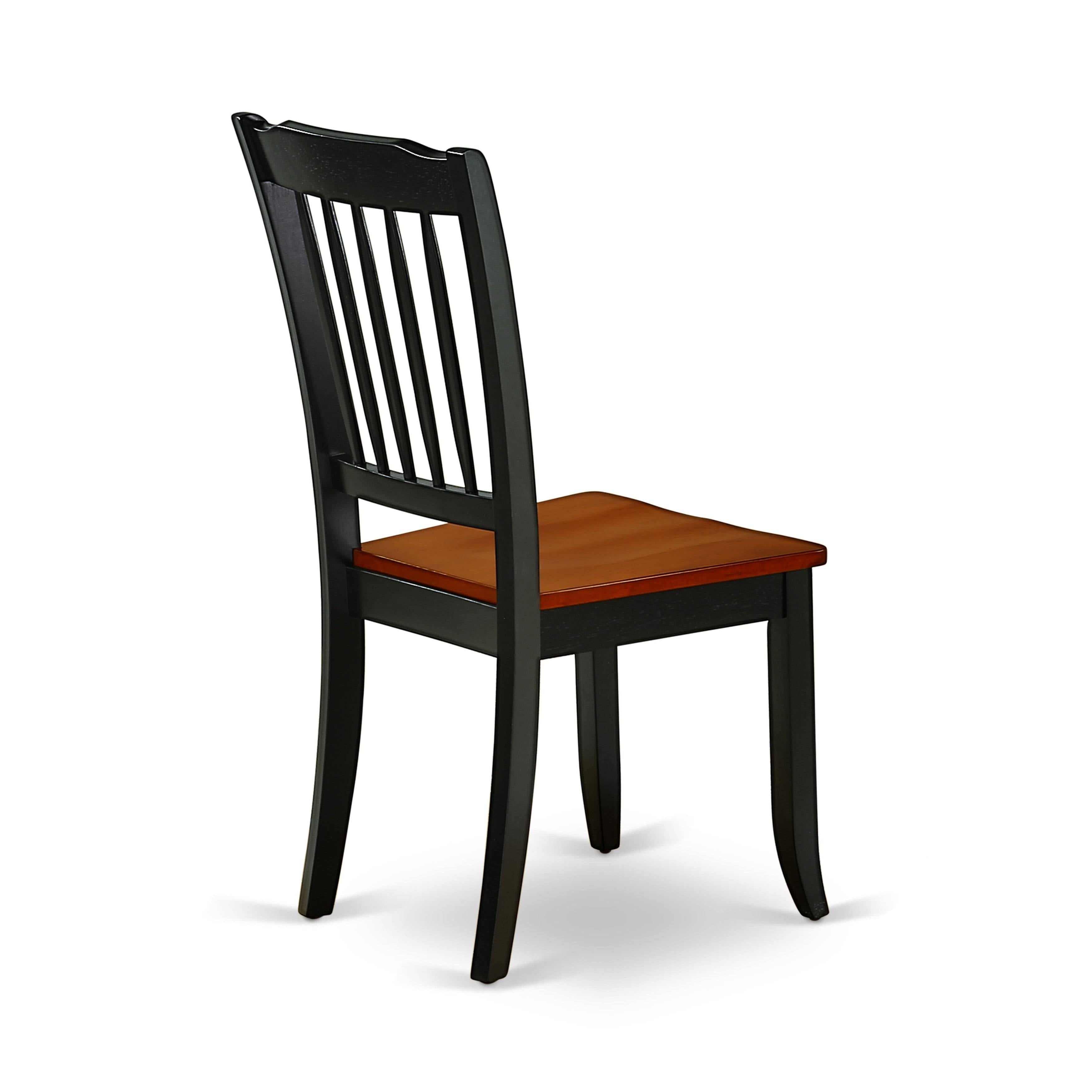 3PC Dining Room Table with Two Drop Leaves and Wood Seat Chairs D889655