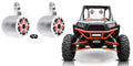 6.5" LED Chrome Tower Speakers J661
