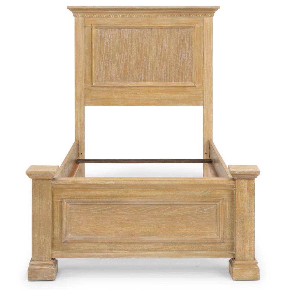 Brown Twin Bed H1960