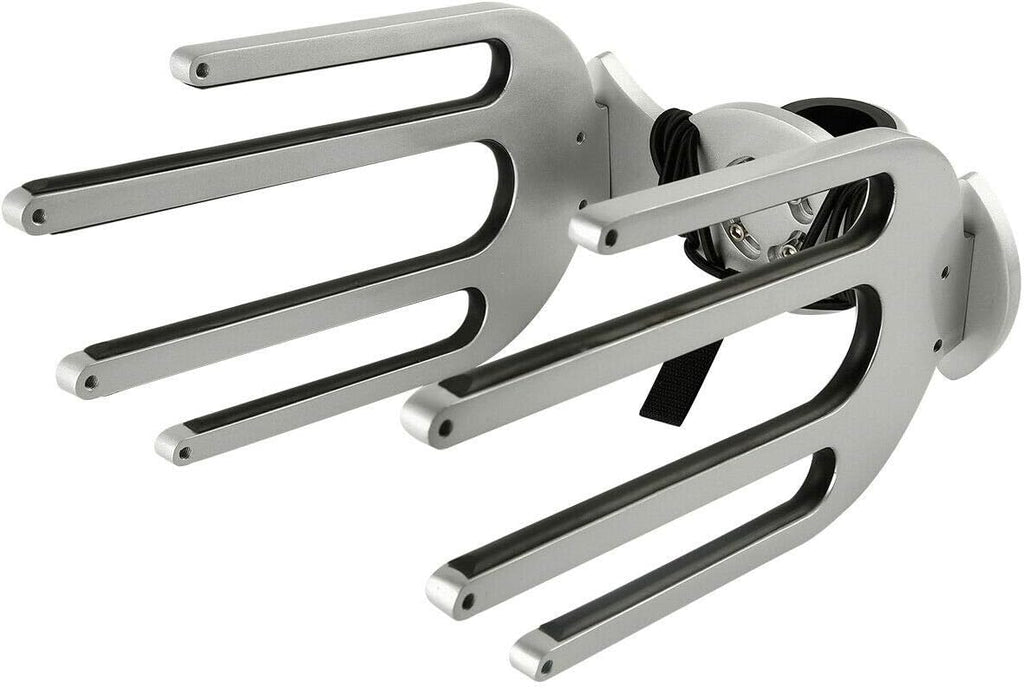 Silver/Black Bat Back Surfboard & Wakeboard Combo Tower Rack Fit 2.5" Towers P563