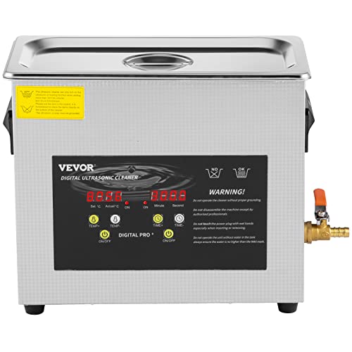 6L Ultrasonic Cleaner with Heater Timer E9717