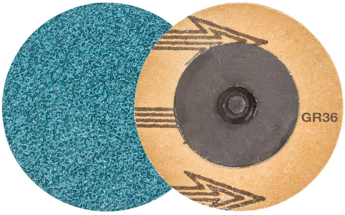 2 in. 36 Grit Abrasive Sanding Disc Pack of 50 T558076