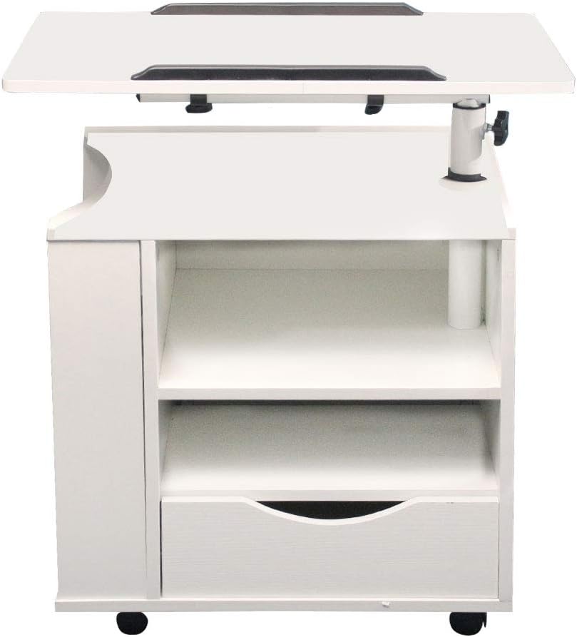Black Wooden Bedside Table with Drawers R44547