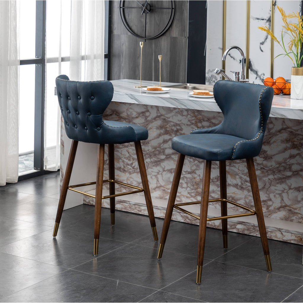 Pink Bar Stool, Set of 2 D112679