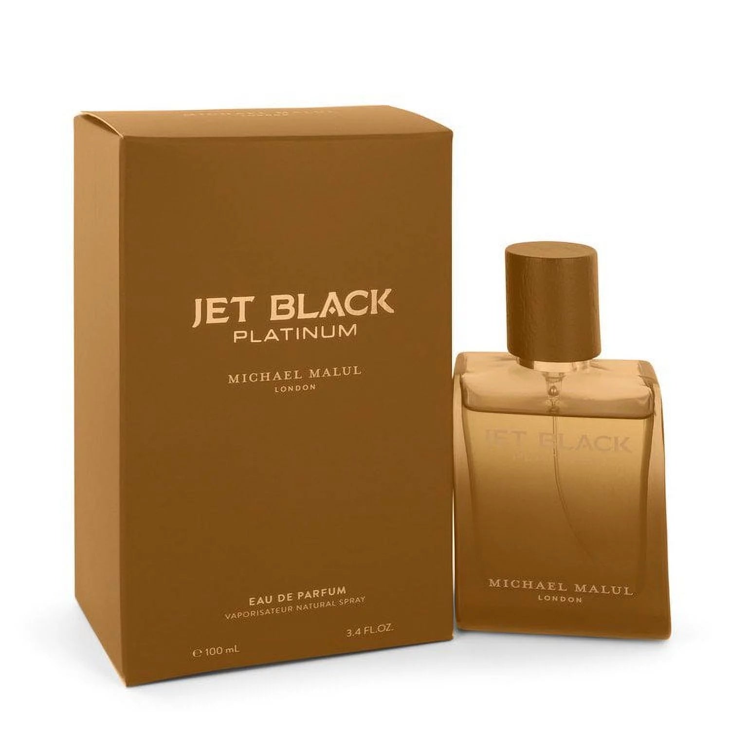 Jet Black Platinum Eau De Parfum Spray 3.4 oz J7852
