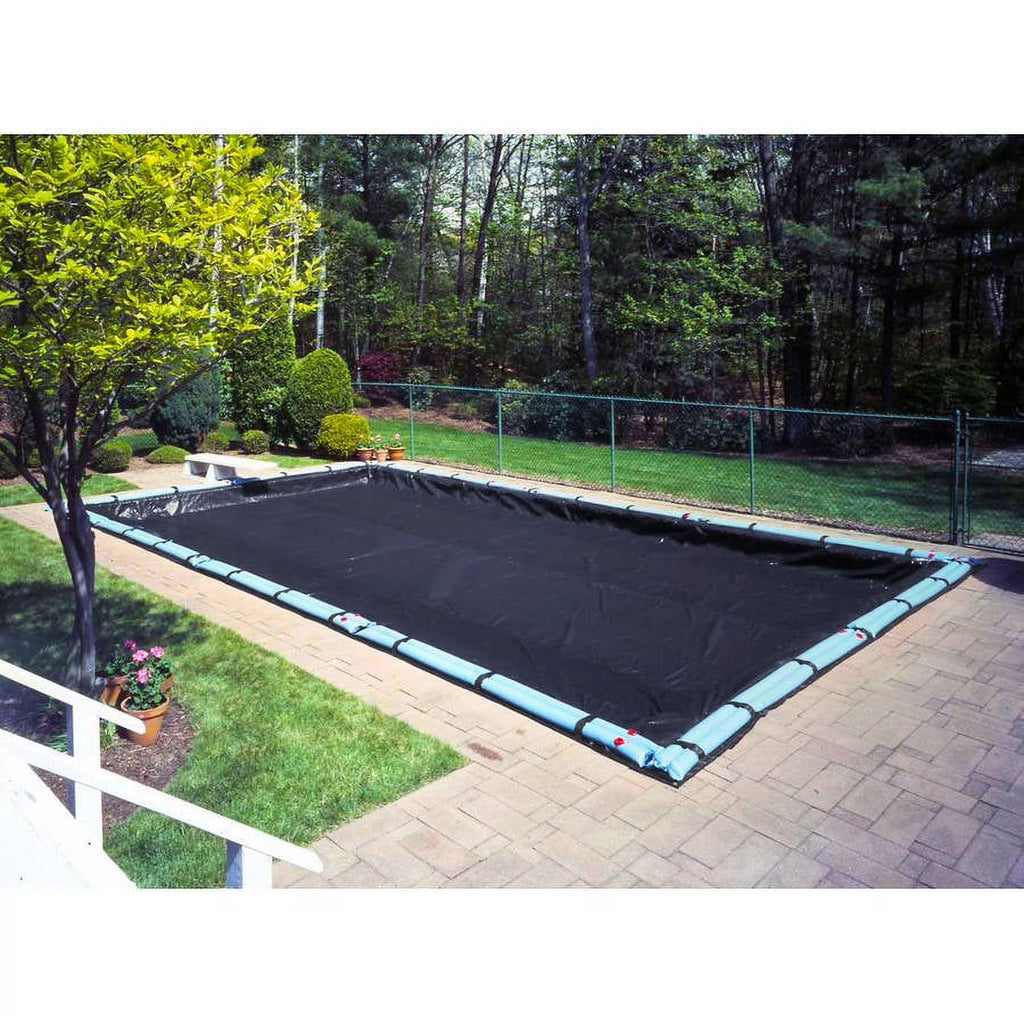 Royal Blue Heavy-Duty In-Ground Winter Pool Cover, 20 x 45 ft. Q343394