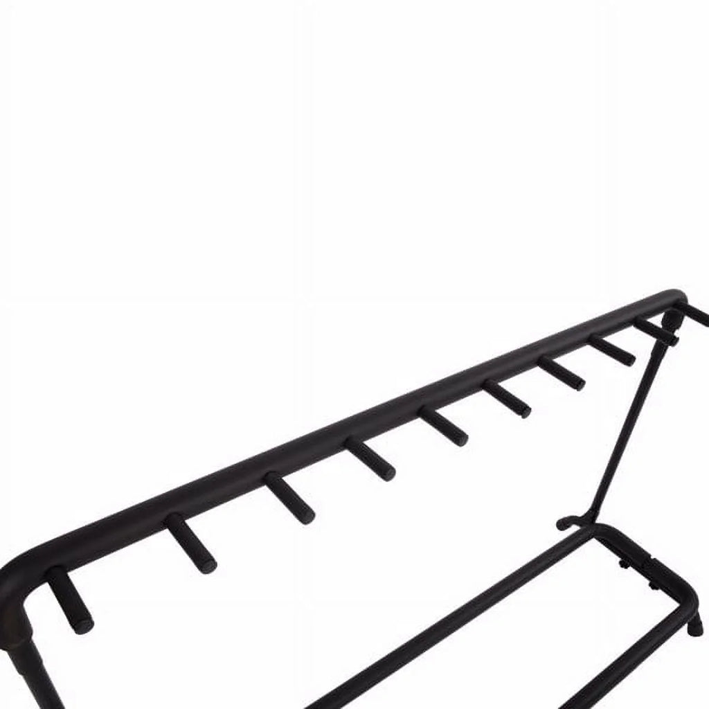 Black 9-Slot Guitar Holder Rack Stand C456